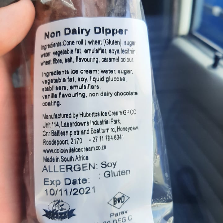 review photo of Dolce Vita Dipper- Vanilla (Vegan) shared by @sineadsuter on 16 Dec 2020 - review
