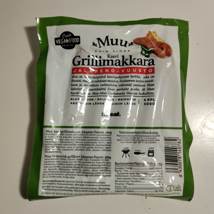 review photo of muu Grillimakkara Jalapeno-Vuusto shared by @hmmrstn on 05 Dec 2022 - review