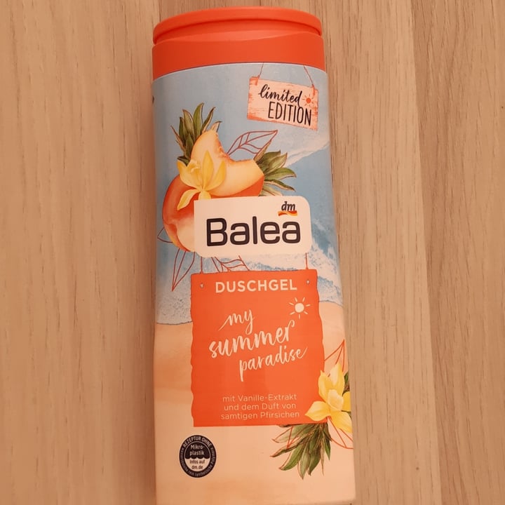 review photo of Balea Shower Gel my summer paradise shared by @mary-veggiesoul13 on 28 Sep 2021 - review