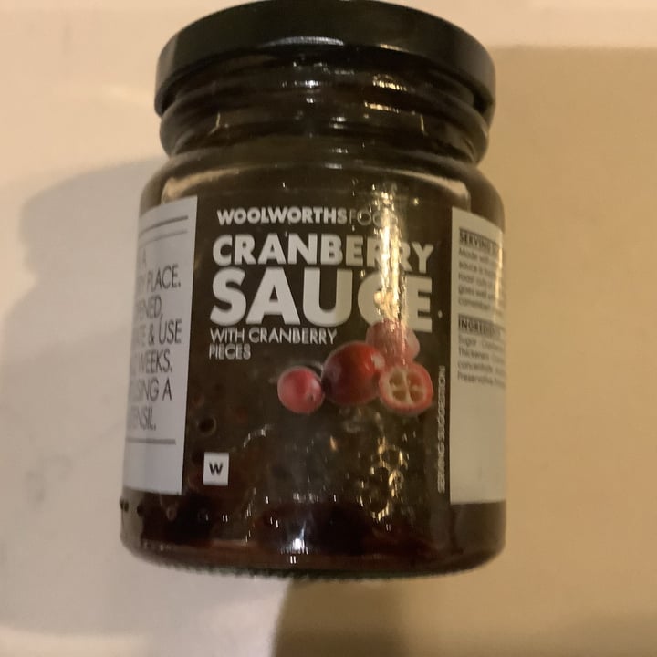 review photo of Woolworths Food Cranberry Sauce shared by @rubywatson on 23 Jun 2022 - review