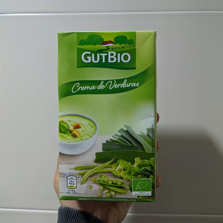 photo of GutBio Crema de Verduras shared by @lauritavegan on  26 Dec 2021 - review