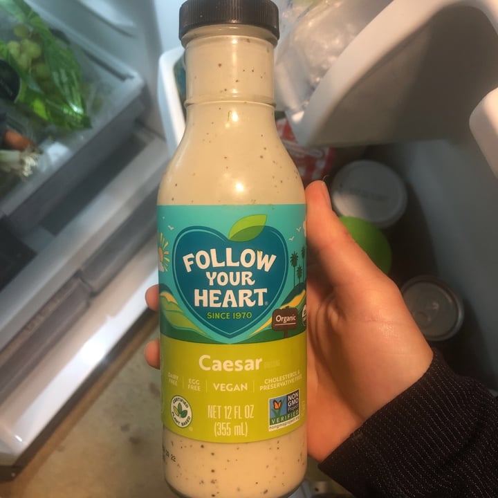 photo of Follow your Heart Caesar Salad Dressing shared by @chloebieraugel on  05 Aug 2021 - review