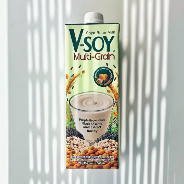 photo of V-Soy Multi Grain Soy Milk shared by @goodvibesonly on  25 Apr 2019 - review