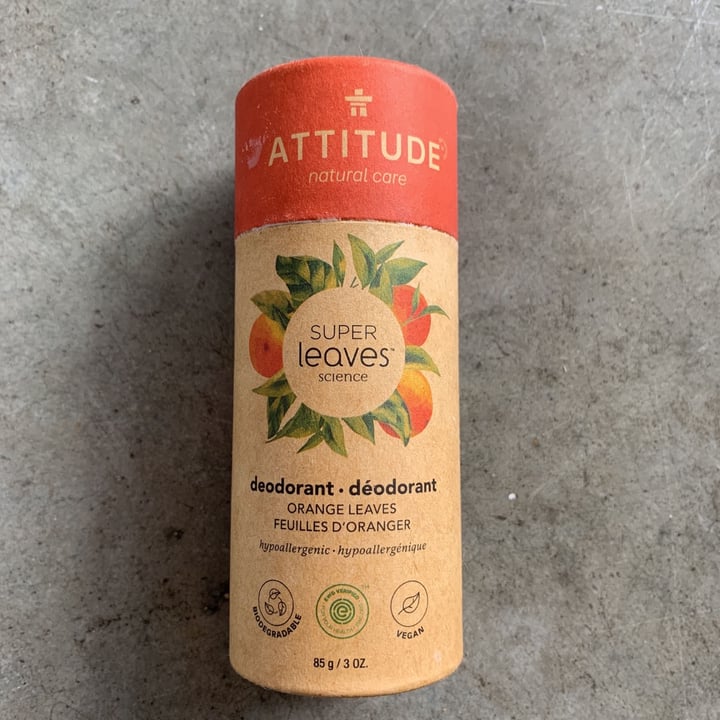 review photo of ATTITUDE Attitude super leaves Deodorant - Orange Scent shared by @pheebs on 07 Jun 2021 - review