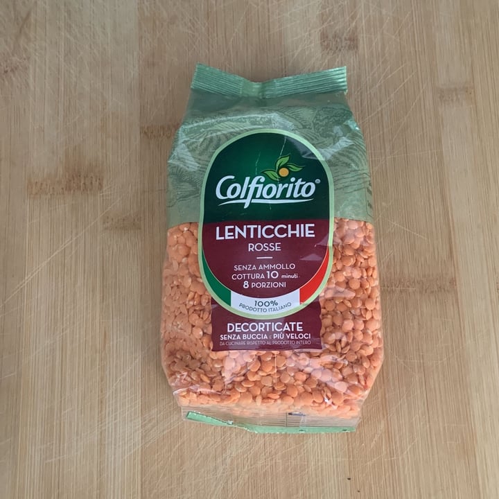 photo of Colfiorito Lenticchie decorticate rosse shared by @annaberger on  22 Oct 2022 - review