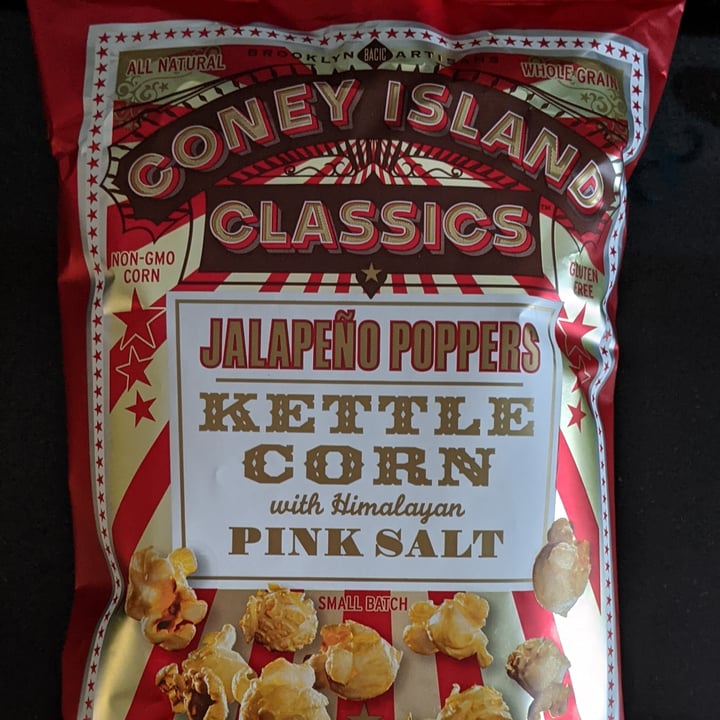photo of Coney Island Classsics Jalapeno Poppers Kettle Corn shared by @the-cat-whisperer on  29 Jan 2021 - review