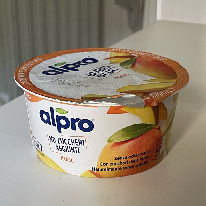 photo of Alpro Mango Yogurt (No Added Sugars) shared by @barbiesatana on  26 Aug 2022 - review