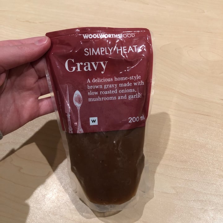 photo of Woolworths Food Simply Heat Gravy shared by @kimmykate on  02 Jul 2022 - review