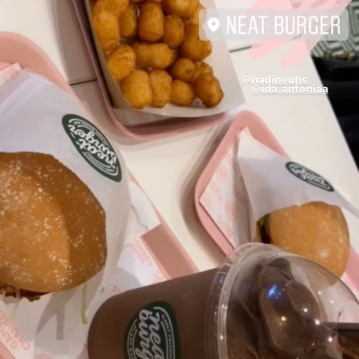 photo of Neat Burger Chick'n burger shared by @helenamarlen on  11 May 2020 - review