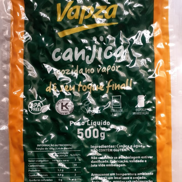 review photo of Vapza Alimentos S/A Canjica shared by @rosanelisboa on 04 Aug 2022 - review
