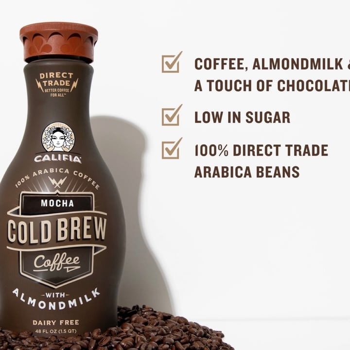 photo of Califia Farms Mocha Cold Brew Coffee shared by @drteetee on  25 Nov 2021 - review