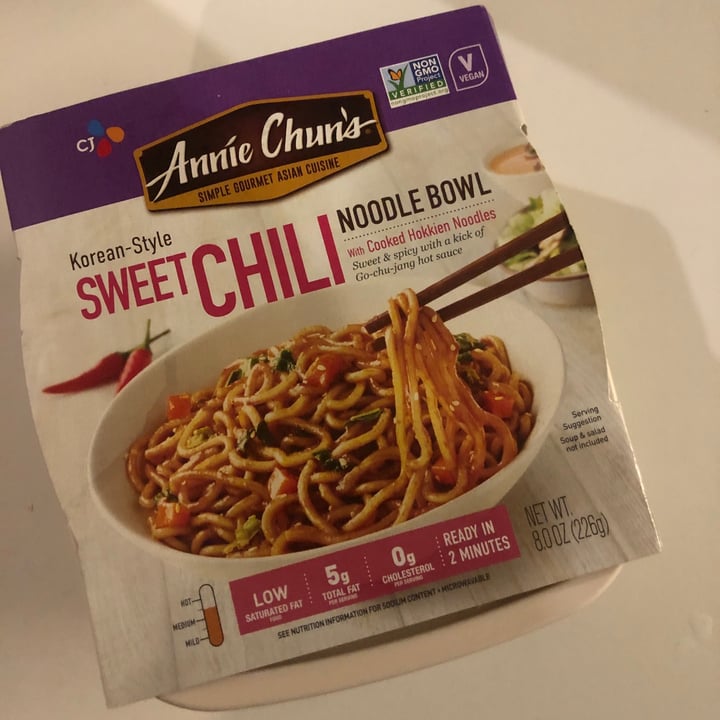 photo of Annie Chun's Korean-Style Sweet Chili Noodle Bowl shared by @yashikabansal on  02 Aug 2020 - review
