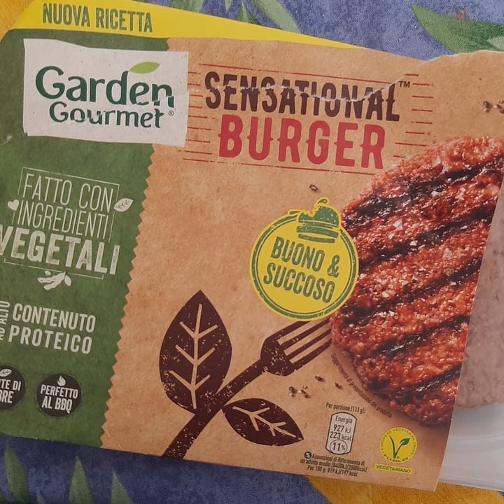 photo of Garden Gourmet Sensational Burger shared by @loryx on  01 Sep 2021 - review