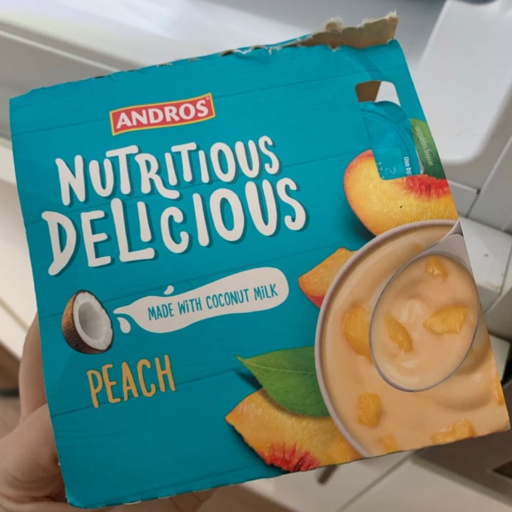 photo of Andros Nutritious Delicious Peach shared by @zoehamill on  15 Feb 2021 - review