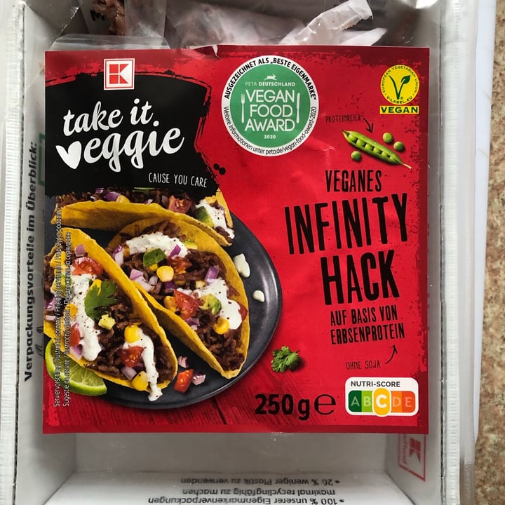 review photo of Kaufland Take it Veggie mock minced meat shared by @lesionaire on 12 Oct 2021 - review