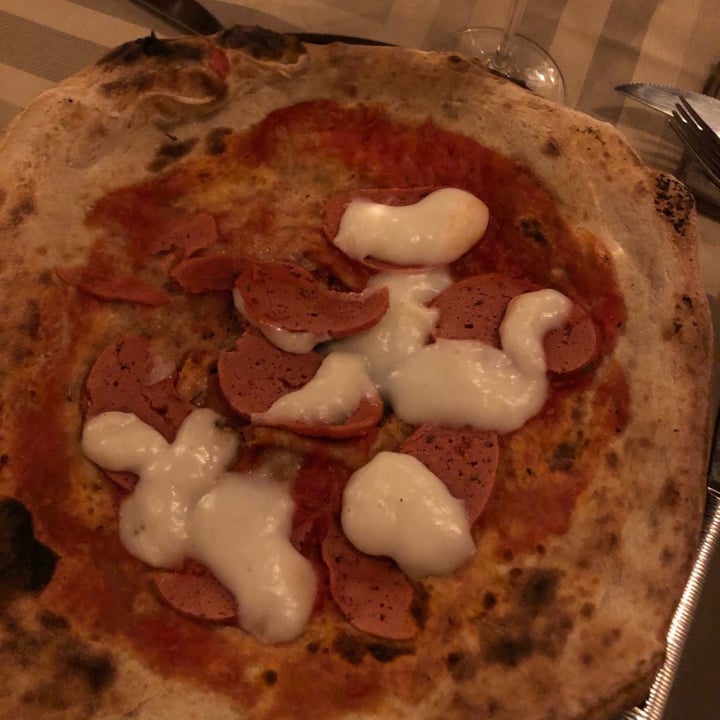 photo of Ti Do Una Pizza Pizza con salame veg shared by @caterinaviti on  25 Oct 2021 - review