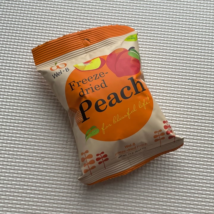 photo of Wel-B Freeze-dried Peach shared by @bananuh on  16 Jan 2022 - review