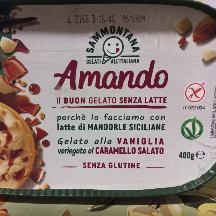 photo of Sammontana gelato vaniglia caramello salato shared by @vivb on  30 Aug 2022 - review
