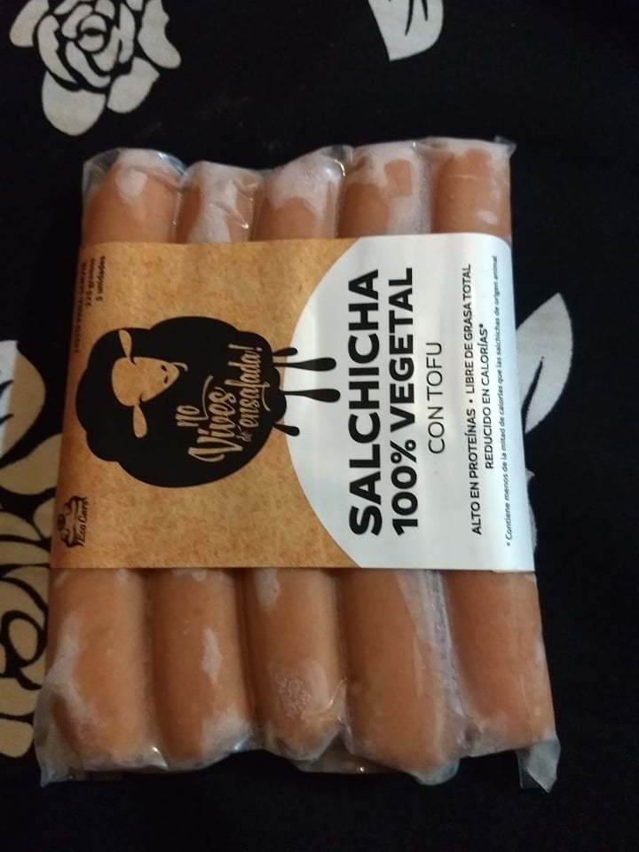 review photo of No Vives de Ensalada! Salchicha 100% Vegetal con Tofu shared by @pipi on 08 Feb 2020 - review