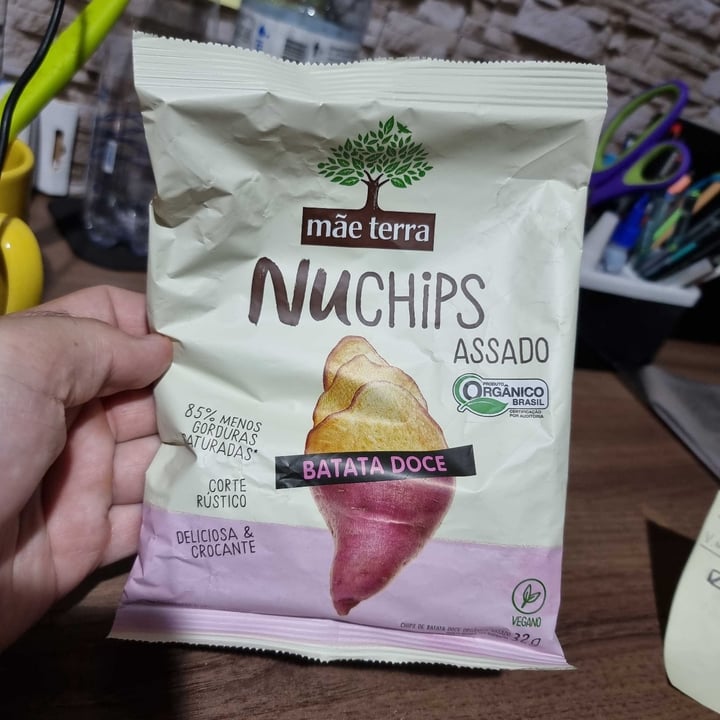 review photo of Mãe Terra Nuchips Batata Doce shared by @vinivettorazzo on 10 May 2022 - review