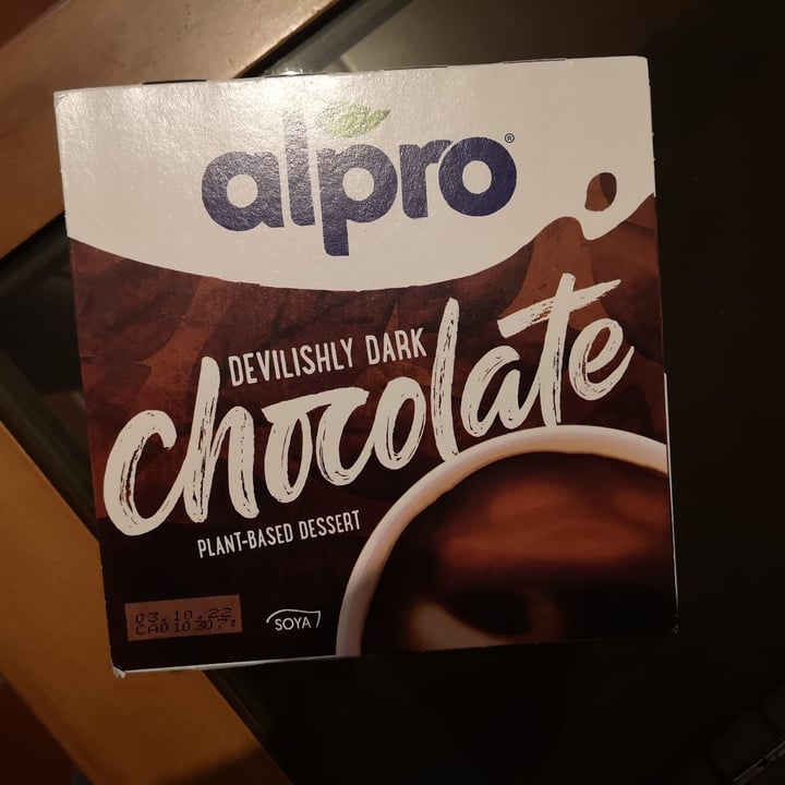 photo of Alpro Devilish Dark Chocolate Dessert shared by @nihal49 on  20 Feb 2022 - review