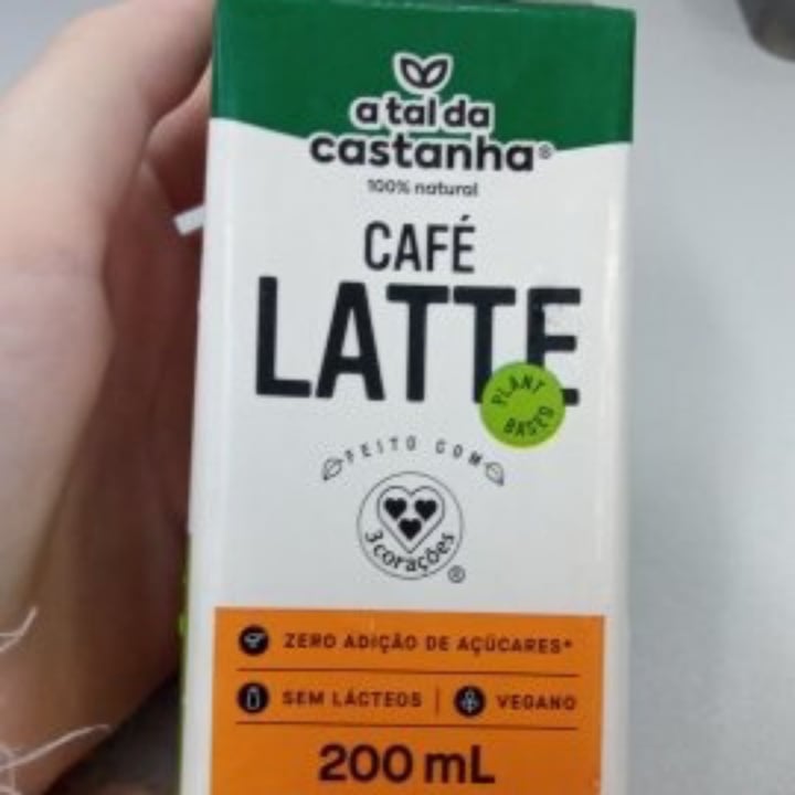 review photo of Bebida vegetal a tal da castanha Cafe Latte shared by @316134ma on 14 Oct 2022 - review