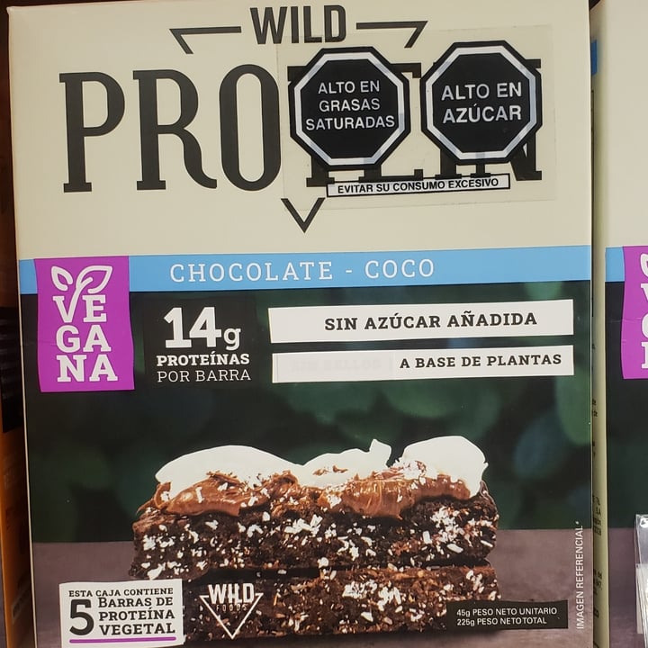 photo of Wild Foods Wild Protein Vegana Chocolate Coco shared by @siuleis on  02 Mar 2022 - review