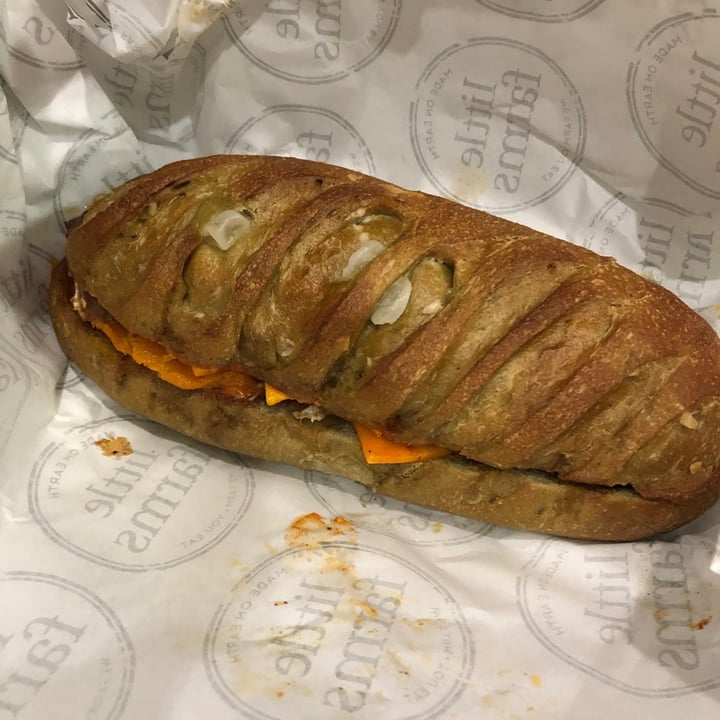 photo of Little Farms - Island-wide Delivery Grilled Vegetable With Hassleback Spinach Vegan Feta Roll shared by @aishahalattas on  22 Jan 2021 - review