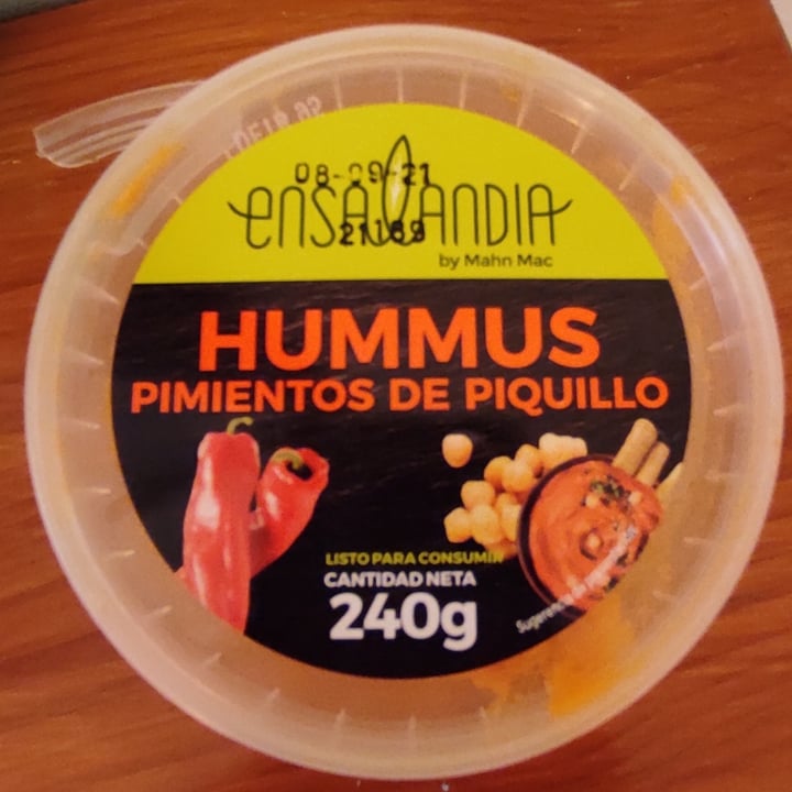 review photo of Ensalandia Hummus Pimientos De Piquillo shared by @judithyp7 on 24 Jul 2021 - review
