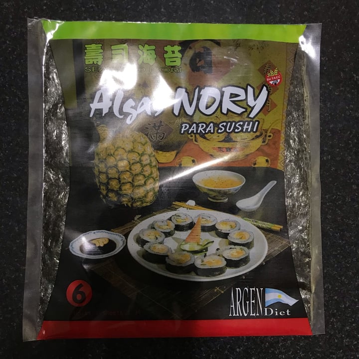 photo of ArgenDiet Algas Nory para Sushi shared by @goveggy on  24 Dec 2021 - review