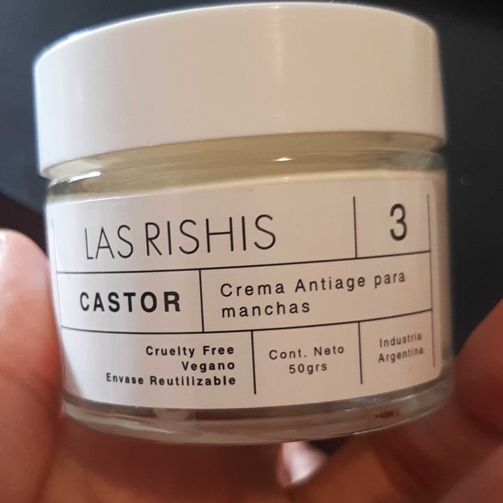 photo of Las Rishis Crema "Castor" antiage shared by @jazminlucia on  10 Mar 2022 - review