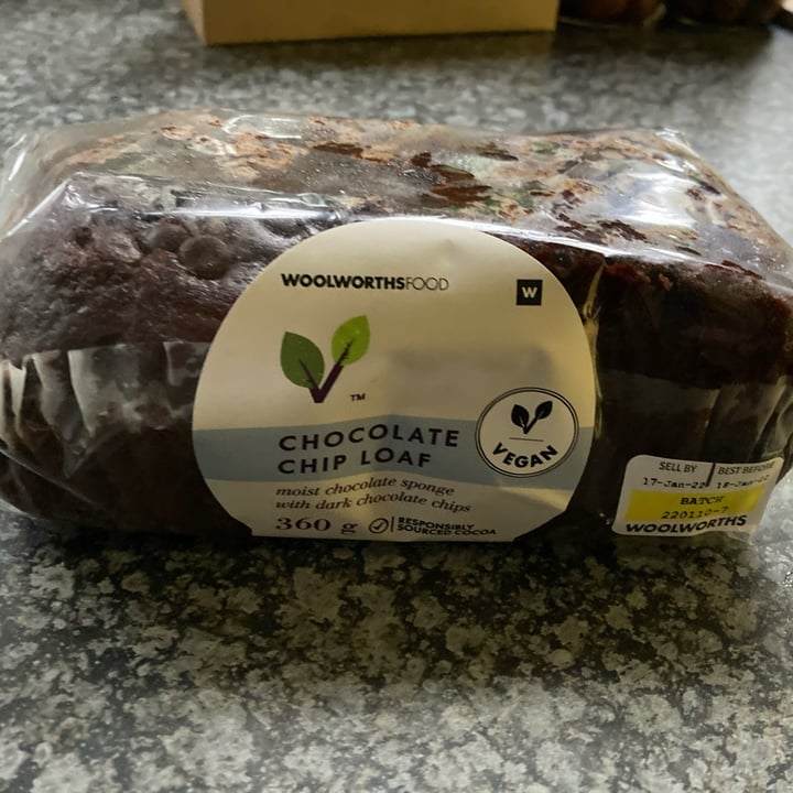 photo of Woolworths Food Choc chip loaf shared by @shanwels on  23 Feb 2022 - review