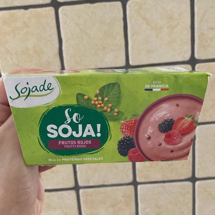 photo of Sojade So Soja! Fruits Rouges Soya Yogurt alternative shared by @flasol on  06 Oct 2021 - review