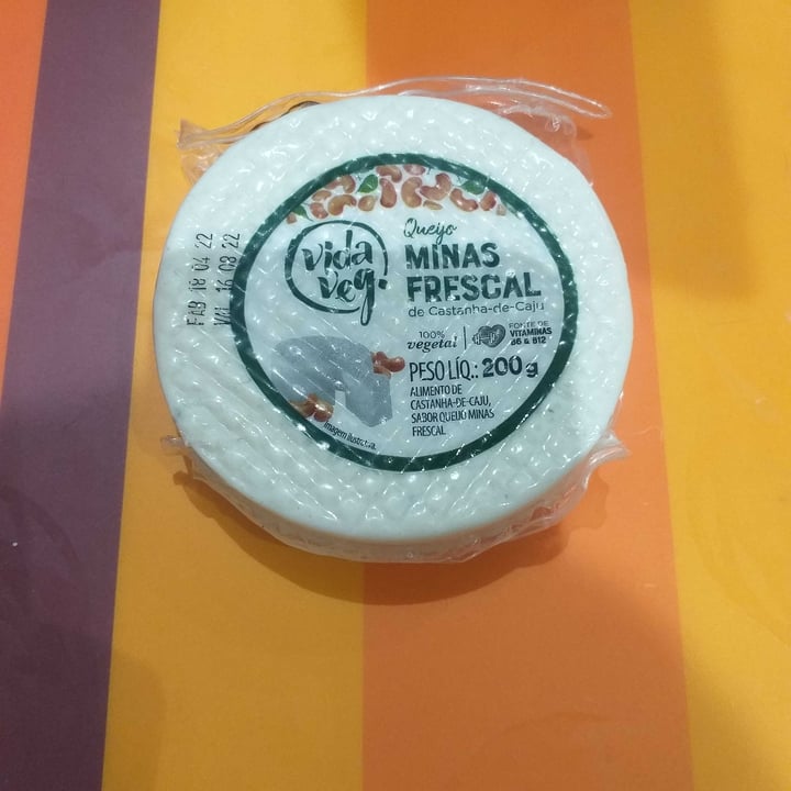 photo of Vida Veg Queijo tipo minas frescal shared by @barbaritaveg on  05 Jun 2022 - review