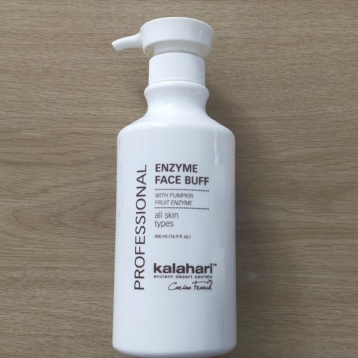 photo of Kalahari Enzyme Face Buff shared by @carolize on  12 Jan 2022 - review
