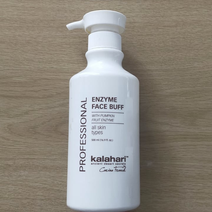 review photo of Kalahari Enzyme Face Buff shared by @carolize on 12 Jan 2022 - review