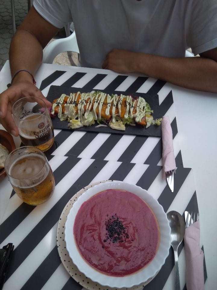 review photo of El Enano Verde Salmorejo de remolacha shared by @clarinesvp on 30 Jul 2019 - review
