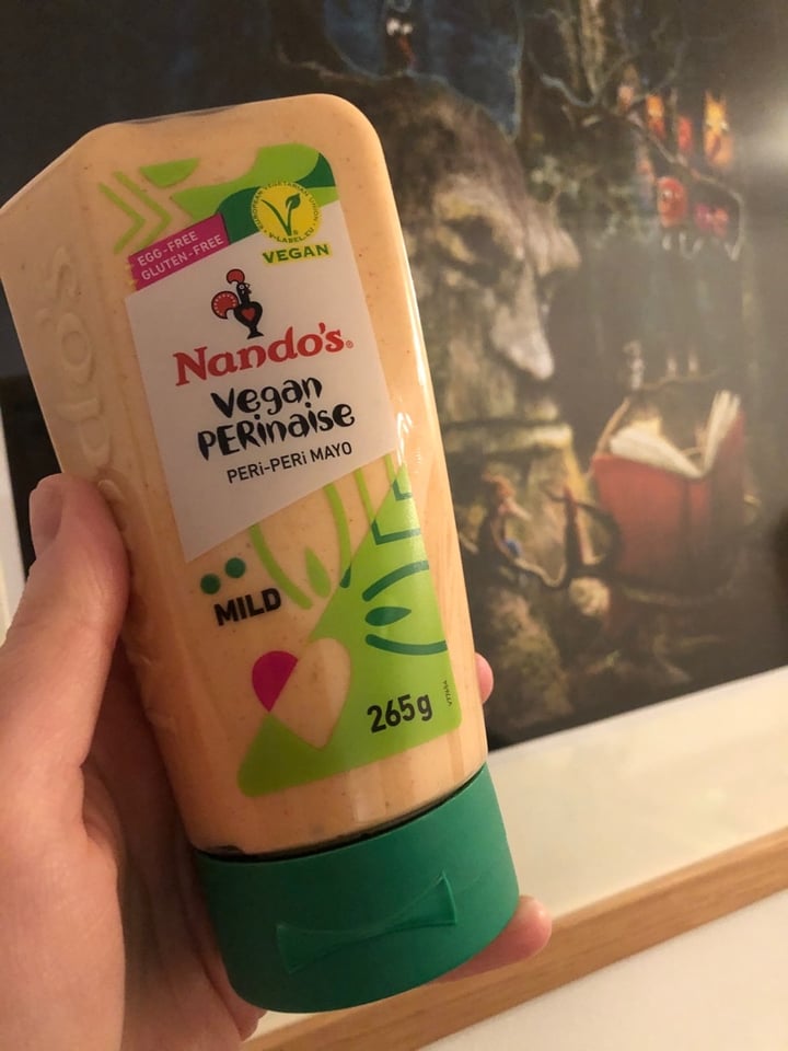 photo of Nando's Vegan Perinaise Peri-Peri Mayo (Mild) shared by @simplyhan on  12 Mar 2020 - review