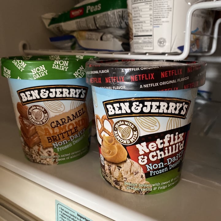 review photo of Ben & Jerry's Netflix & Chilll'd Non-Dairy Frozen Dessert shared by @nicholeg on 12 Feb 2021 - review