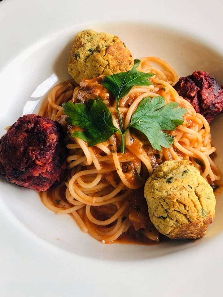 photo of Real Food Vegetable Balls Pasta shared by @roxtarlette on  09 Nov 2019 - review
