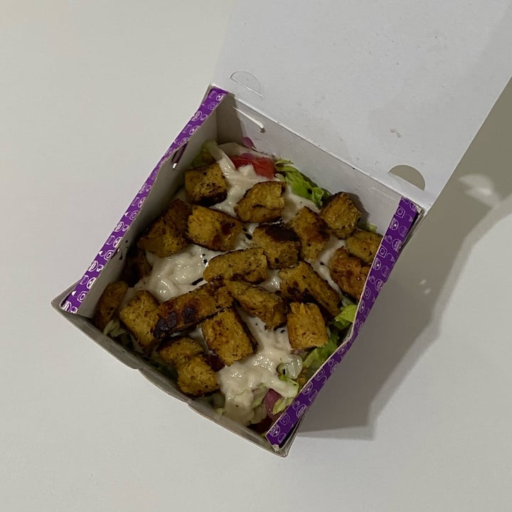 review photo of Novos Veganos - Unidade Zona Norte Salada de frango veggie shared by @cavallxro on 07 Aug 2022 - review