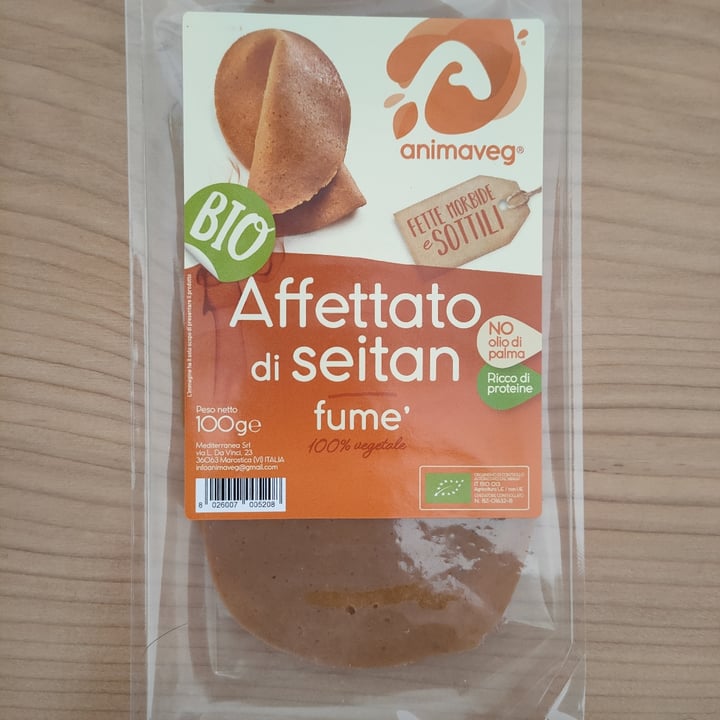 photo of Animaveg Affettato Di Seitan Fumè shared by @agnetrem on  27 Apr 2022 - review