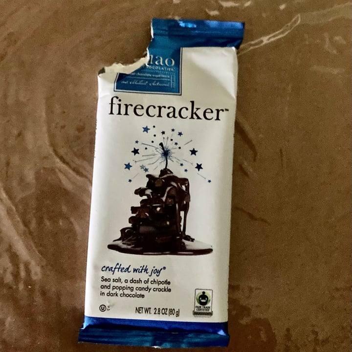 photo of Chuao Firecracker shared by @uninterestingvegan on  18 Dec 2021 - review