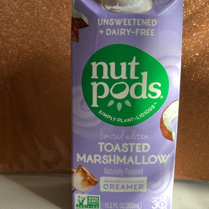 photo of nutpods Toasted Marshmallow Almond + Coconut Creamer shared by @veggielover123 on  08 Feb 2021 - review