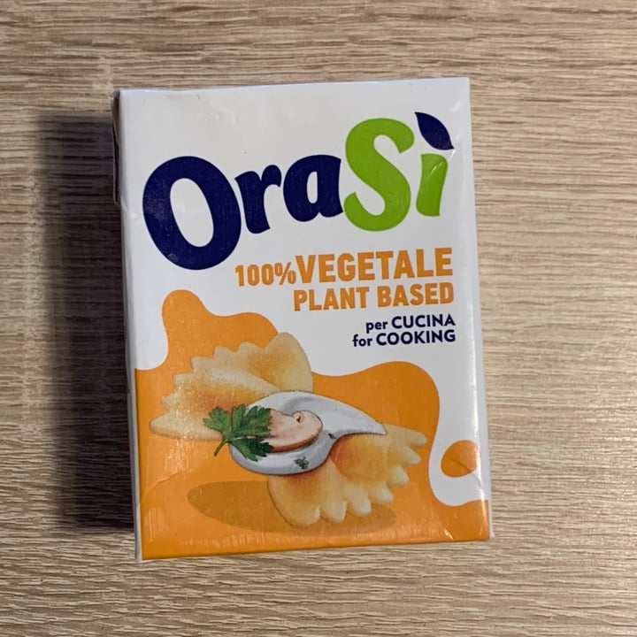photo of OraSí Crema vegetale alla soia da cucina shared by @adele91m on  16 Oct 2022 - review