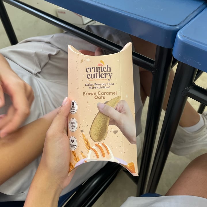 photo of Crunchy cutlery Edible Spoon ( Caramel  Oats) shared by @ilya444 on  09 Mar 2022 - review