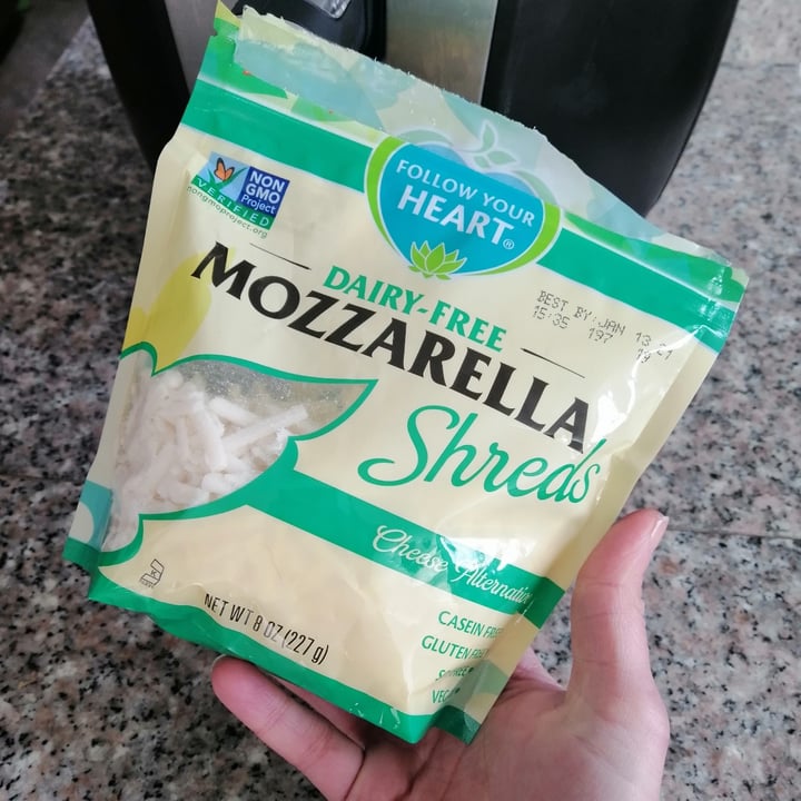 photo of Follow your Heart Dairy-Free Mozzarella Shreds shared by @bekindco on  12 Oct 2020 - review