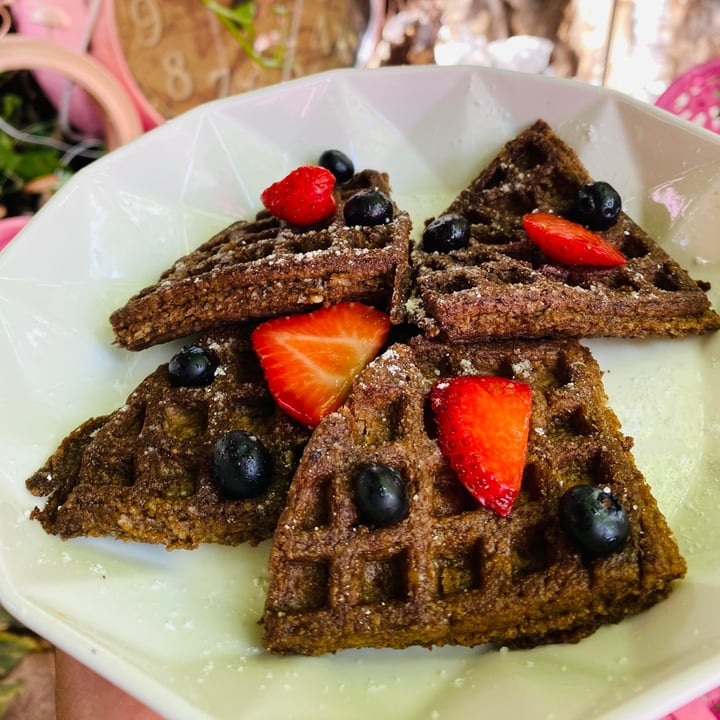 review photo of CHEZ WAFFLE Waffle vegano 🌱 shared by @africadiaz on 16 Jul 2021 - review
