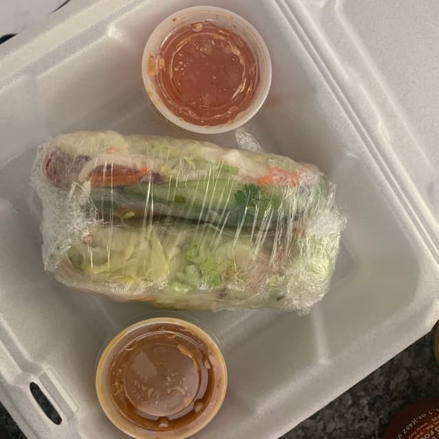 Photo of the dish “Thai Salad Rolls w/ Tofu”