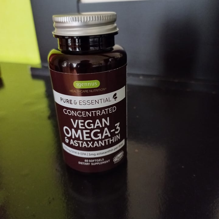 photo of Pure & Essential Vegan Omega-3 shared by @noyolotzinvegano on  05 Sep 2022 - review